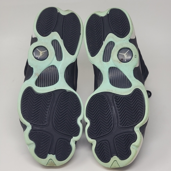 Nike Air Jordan 13 Retro Black Mint Foam GS439358-015 Youth Size 6Y Pre-owned - Picture 9 of 11